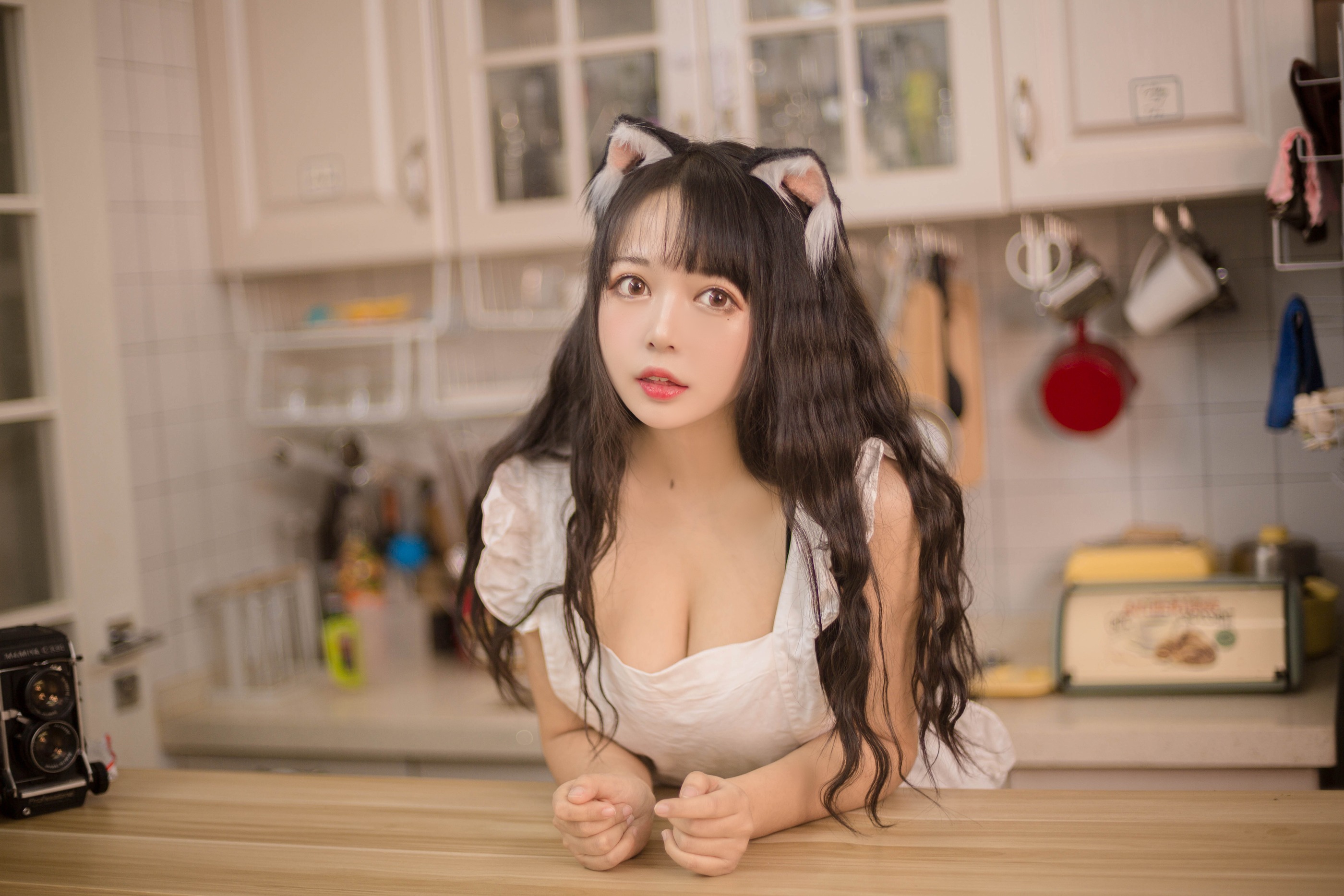 图片[1]-黑猫猫 – NO.007 厨房 [11P]-XikXak